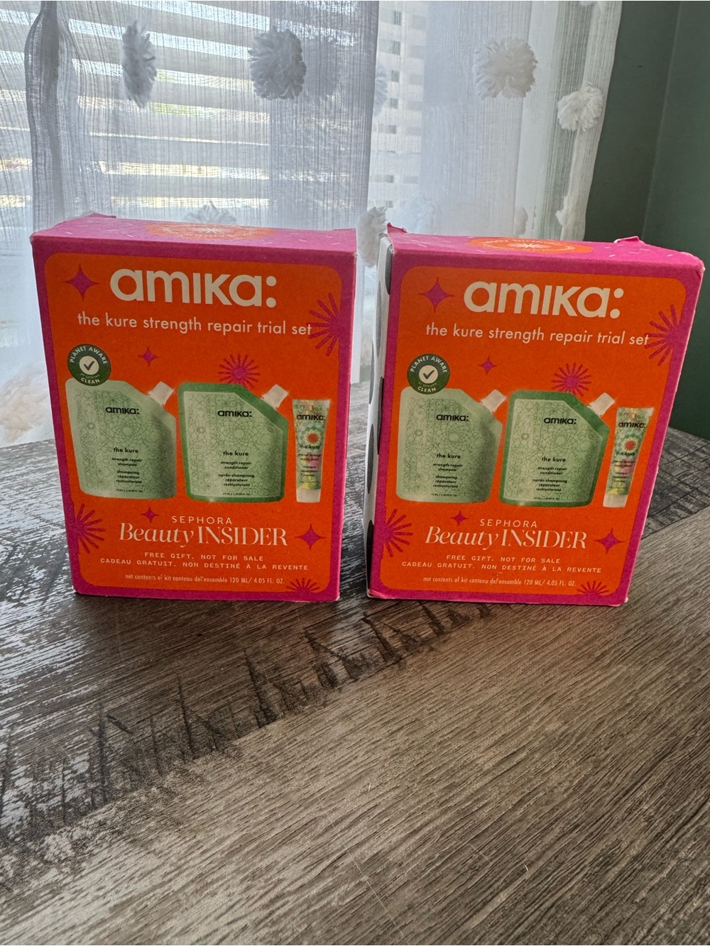 amika Kure Strength Repair Trial Sets (TWO)